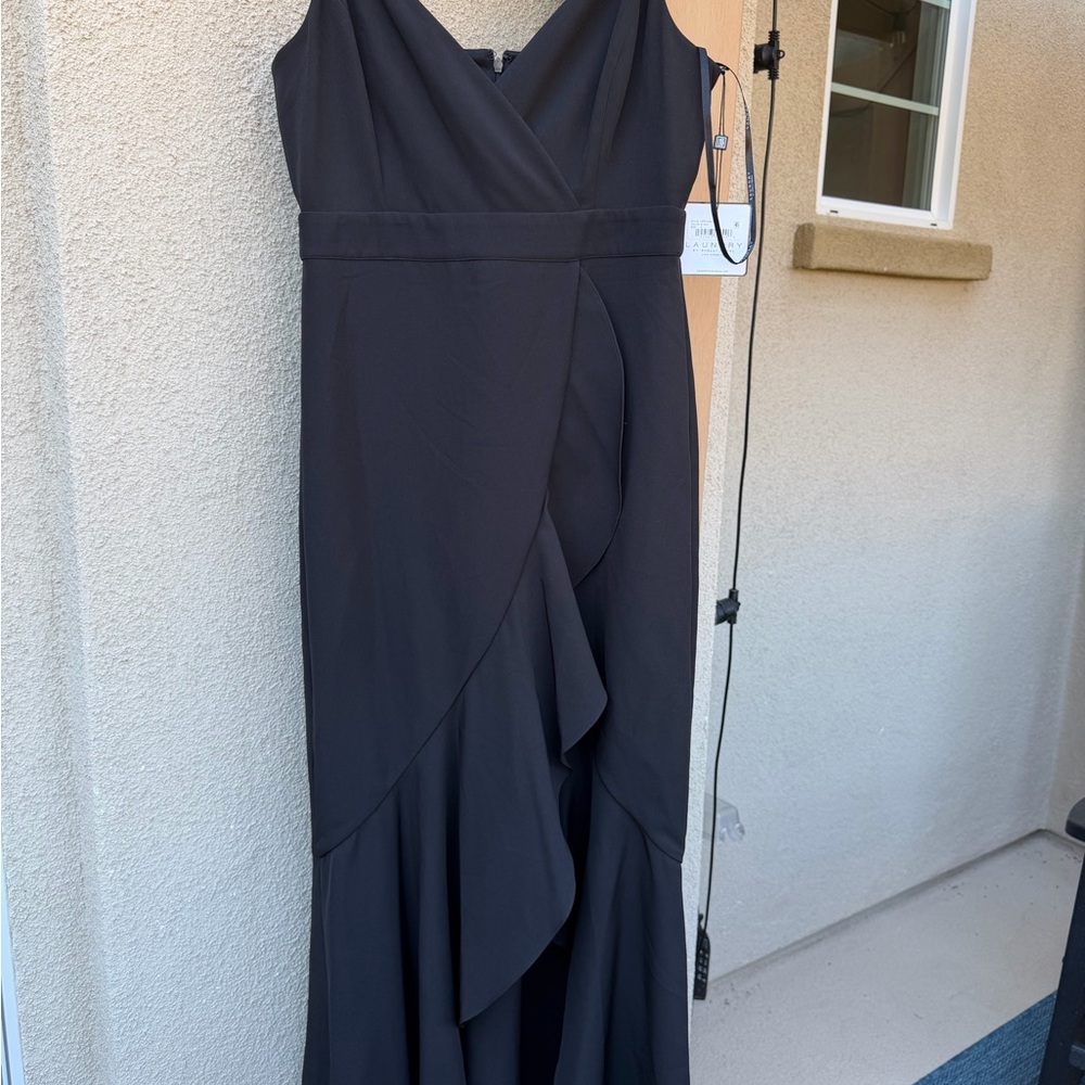 Elegant Black Evening Gown Laundry NWT